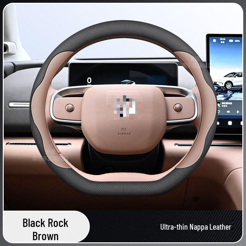 Vlastní potah volantu z pravé kůže pro modely Leapmotor B10/2026 v barvě Star Heng Purple