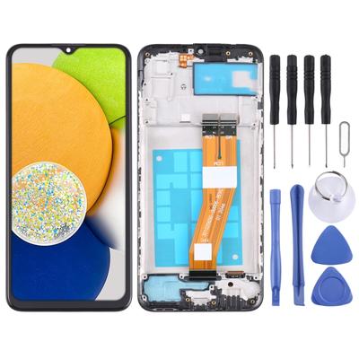 Kompletná zostava LCD obrazovky a digitizéra s rámom pre Samsung Galaxy A03 SM-A035F
