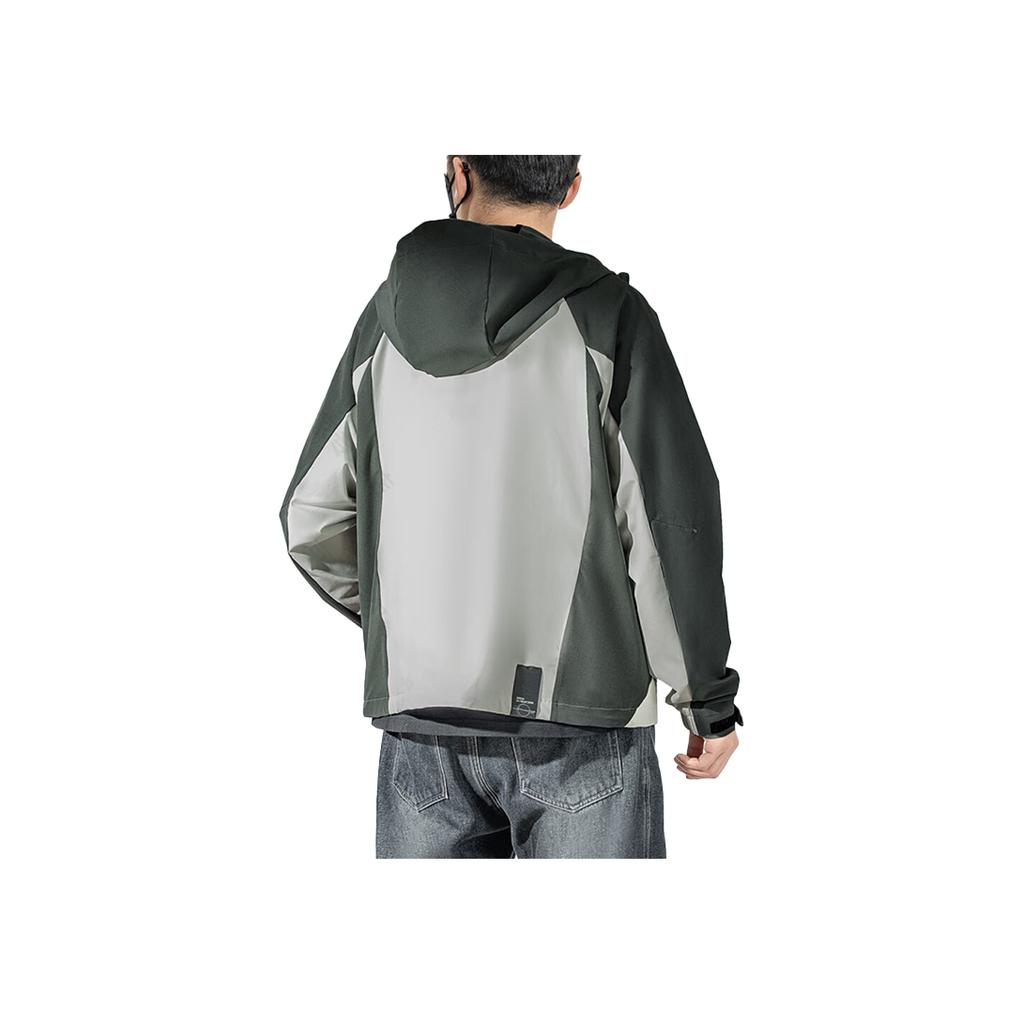 Adidas Fashionable Comfortable Versatile Hooded Jacket Unisex Jackets Green KA2557