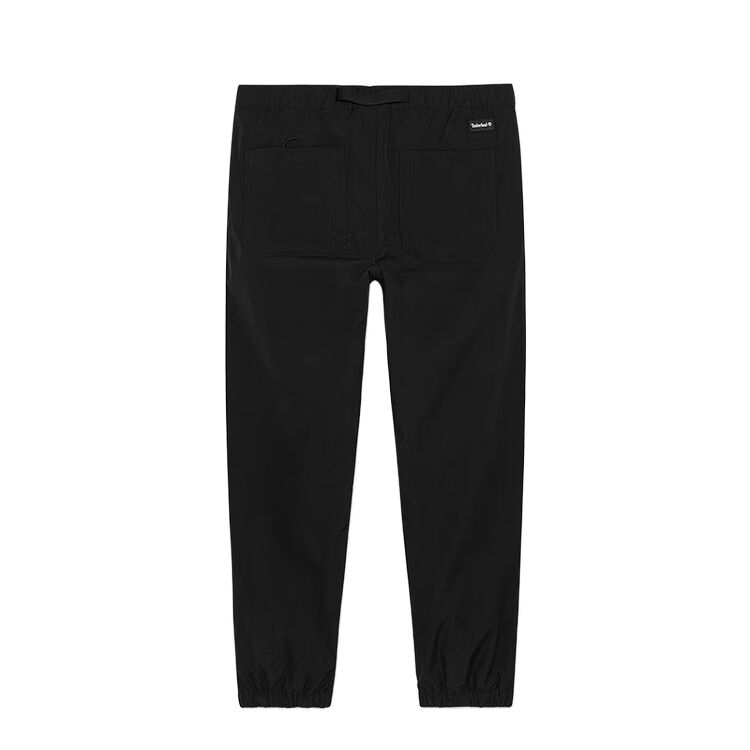 Timberland SS25 Outdoor Water-Resistant Windproof Cuffed Casual Pants Men Bottoms Black A6Y7P-001