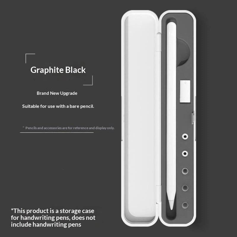 Portable Abs Silicone Storage Box For Pencil Nib Holder Stand Protective Cover For Pencil
