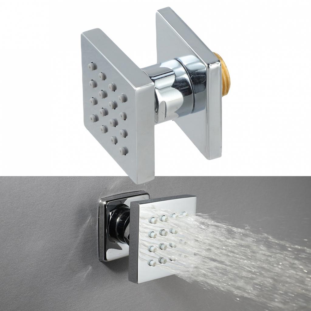 Solid Brass Square G Connector Hydrotherapy Experience