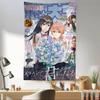 Anime Bloom Into You Colorful Tapestry Wall Hanging Bohemian Wall Tapestries Mandala Wall Art Decor