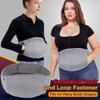 Skin-Friendly Plush Fabric Electric Heated Waist Warmer Heating Pad  Body Thermal Care
