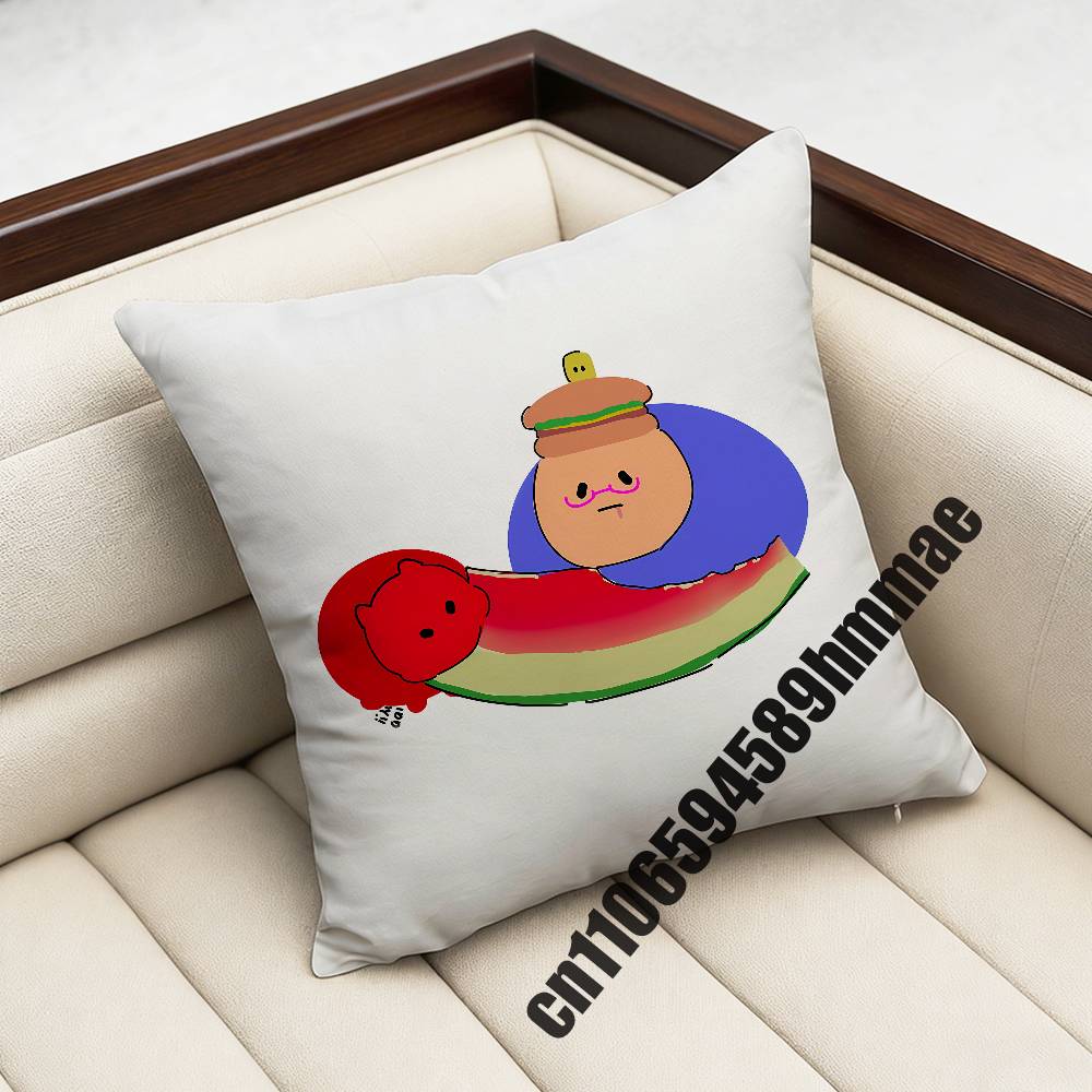 For Funny Clkidd n Throw Pillow Case Sham xcm xcm Square Car Pillowcase Pad Cushion Cover