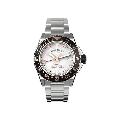 Tramelan JS9-41 Silbernes Zifferblatt Schwarze Keramiklünette Taucheruhr Automatik A487ASN-AS-MA2481AA 300M Herrenuhr