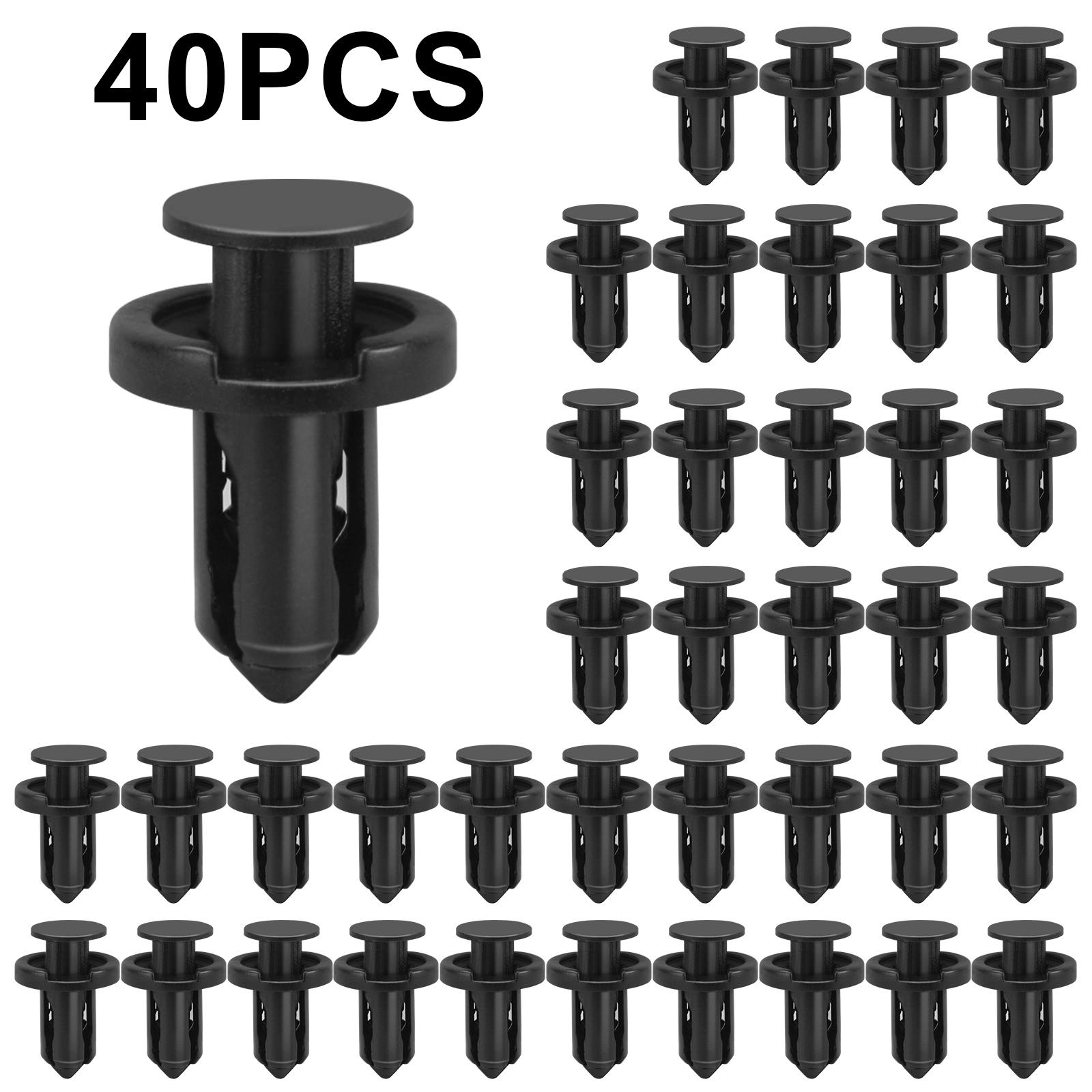 

Нейлоновые зажимы-фиксаторы для Nissan 01553-09241 для Subaru 57728AC090, крепеж для бампера, детали салона автомобиля