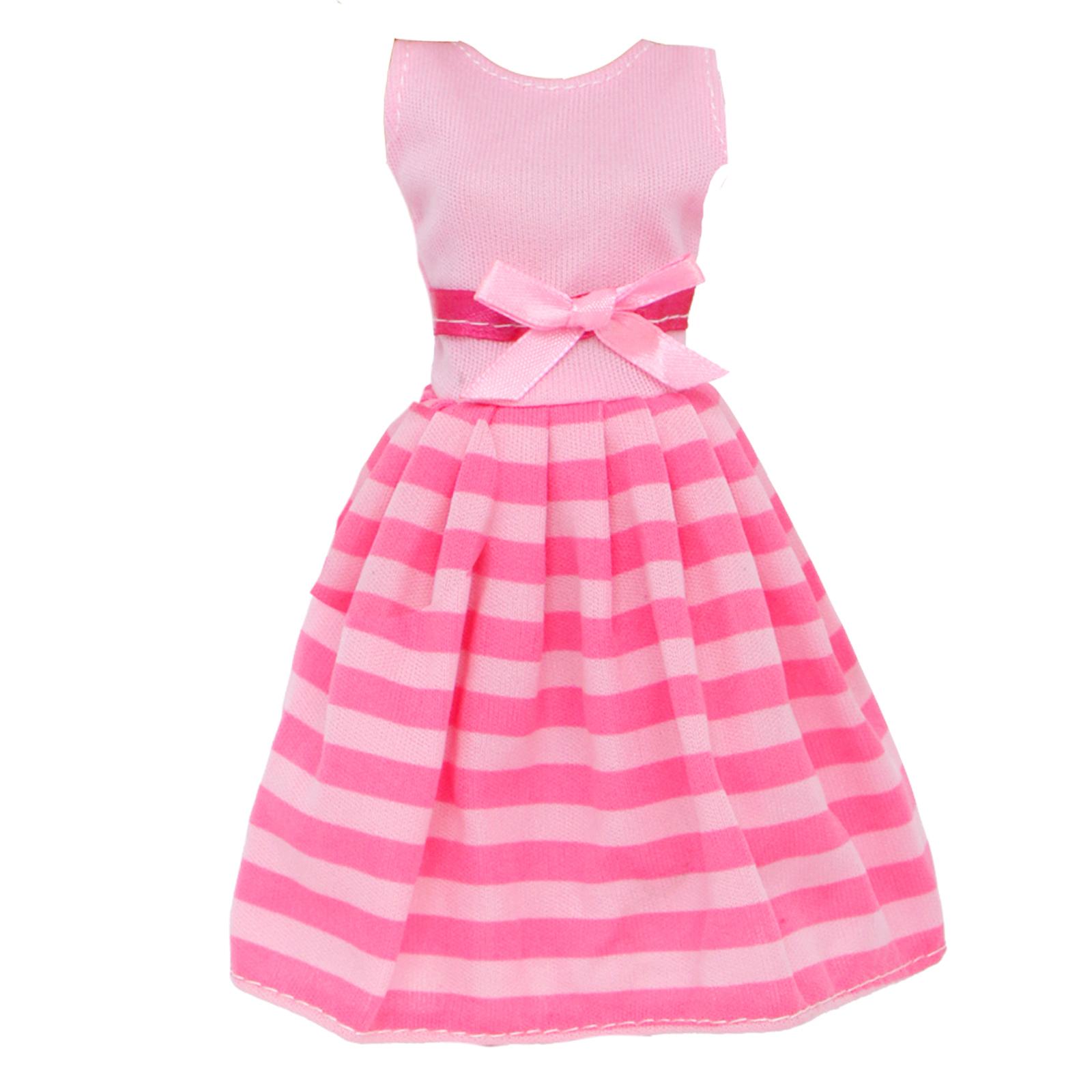 

Одежда для куклы Барби, повседневная повседневная одежда, брюки, футболка, юбка, мини-платье, пышные размеры, аксессуары для кукол 11,5 дюймов