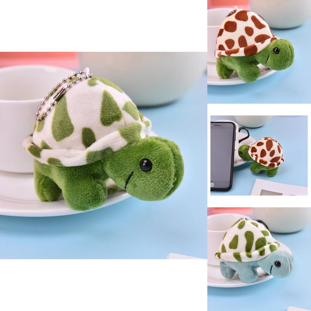 Adorable Plush Turtle Keychain Soft Stuffed Animal Bag Charm Cute Gift