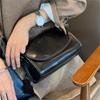 Summer Leather Crossbody Small Bag for Women, Casual and Versatile, with A Wide Shoulder Strap and A Single-shoulder Leather Bag