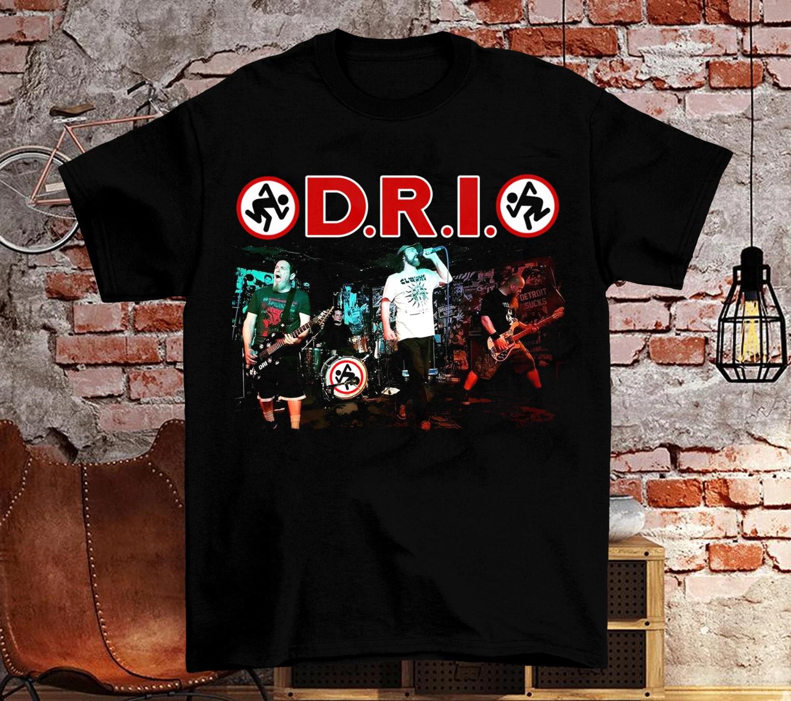 D.R.I. (DIRTY ROTTEN IMBECILES) Black Size S to 4XL Shirt XL