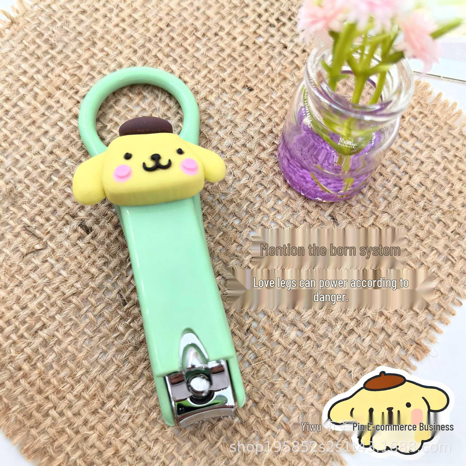 Sanrio Anime Nail Clippers: Kuromi, Cinnamoroll, Pochacco, My Melody - Child-Friendly Design