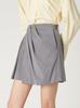 Drapierter Mini-Wickelrock FWFS255054GRY0