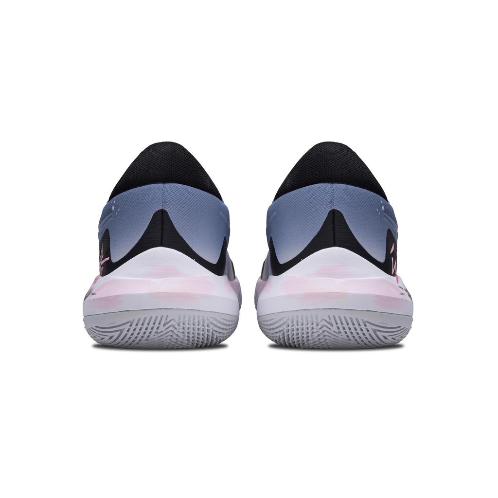 Nike Precision 6 Floral Zero Cushioning Low top Basketball Shoes Men's Pink Blue DD9535-004(Team960-)