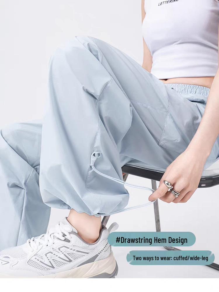 Pantaloni Cargo da Escursionismo per Uomo e Donna: Pantaloni da Alpinismo, Paracadutista, Casual, Asciugatura Rapida, Protezione Solare.