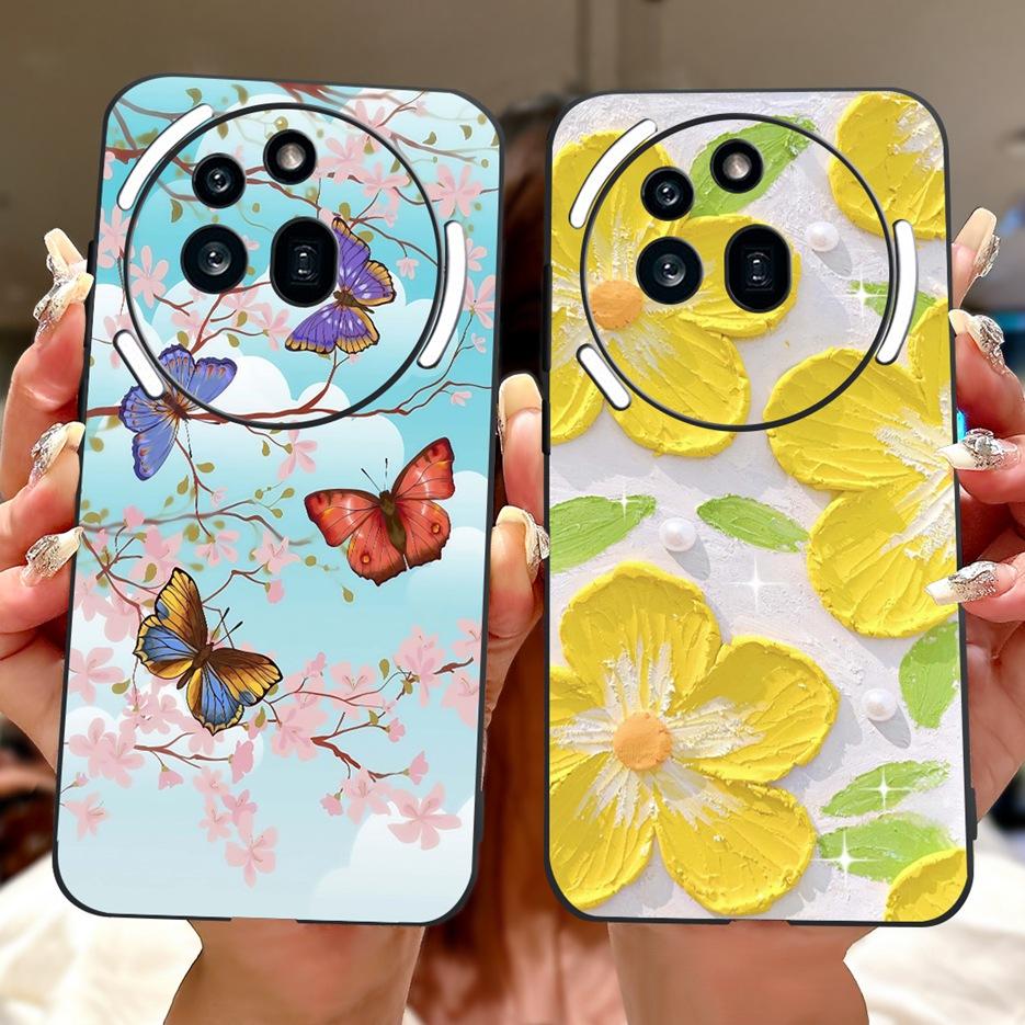 For Nothing Phone 3A Pro Case A059P Cute Cat Lion Painted Cover Shockproof Phone Case For Nothing Phone 3A Phone3A Pro Soft Bags