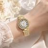 Verstellbares Diamantarmbanduhr Kristallbesetztes Quarzarmbanduhr Uhren für Damen Geburtstagsgeschenk
