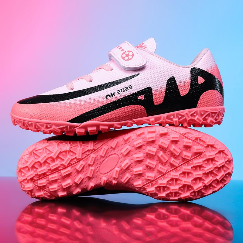 New Children Football Shoes Society Non Slip Cleats Soccer Shoes TF/FG Kids Indoor Professional Football Field Boot Fast Sneaker