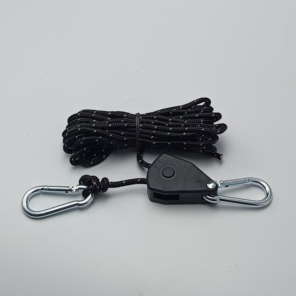 Outdoor Metal Pulley Rope Tensioner for Tent Canopy
