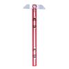 T Square Ruler 45 degrees  Aluminium Alloy Woodworking Scriber T Square Ruler for Hole Drilling