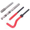 15 Stück M9x1.25mm Gewindereparatureinsätze Set Beschädigte Gewinde Wiederherstellungswerkzeuge für Autoreparatur
