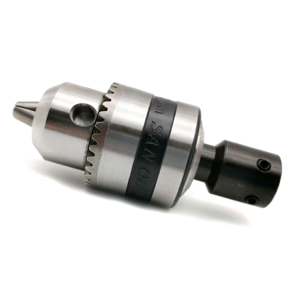 Mini Electric Drill Chuck 1.5-10mm With 8mm Steel Shaft Mount B12 Inner Hole