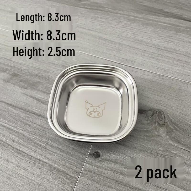 Zhaoran 304 Stainless Steel Dipping Sauce Dishes