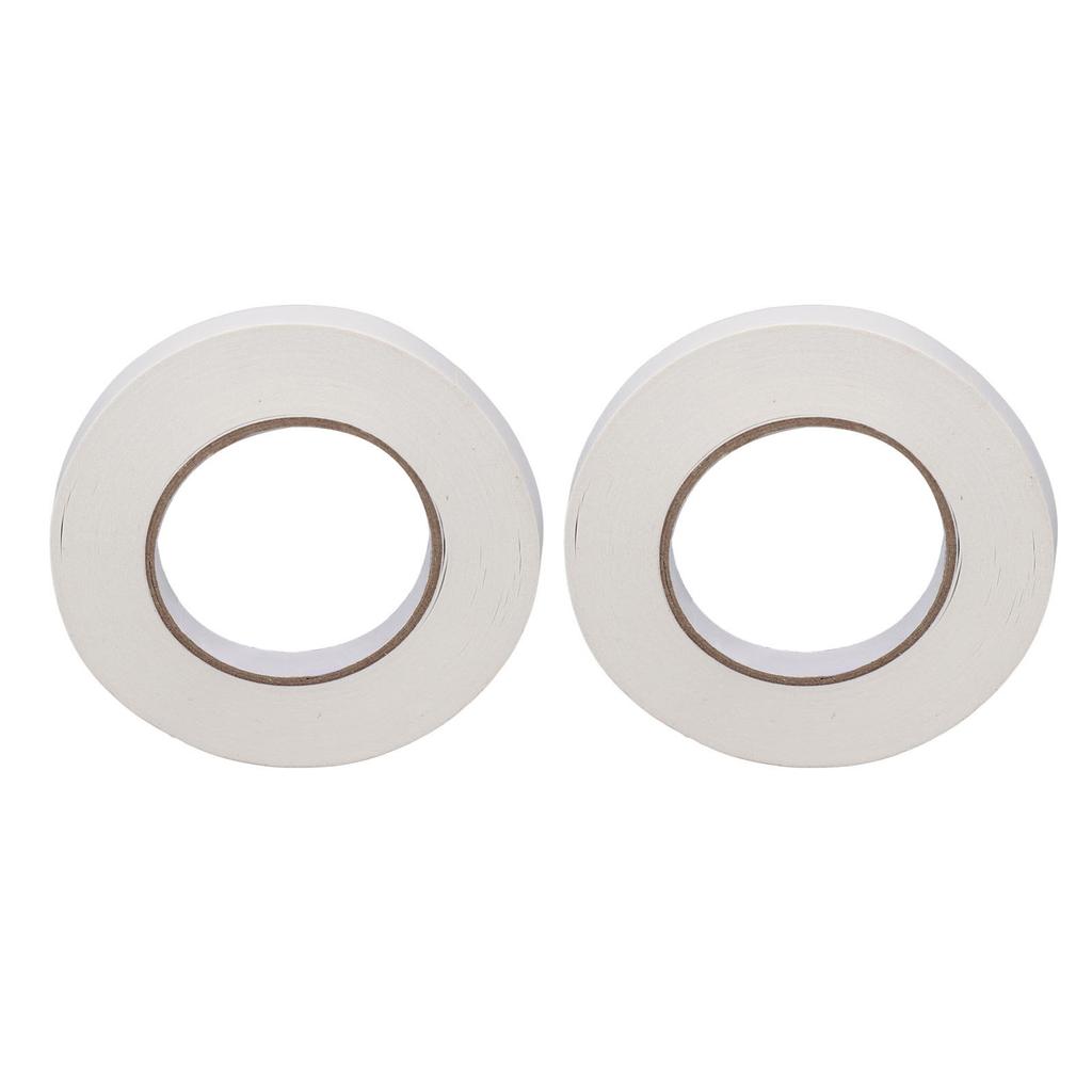 2Pcs Double Sided Tape 15mm Width 50m Length PE Waterproof Tape Adhesive for Fixing