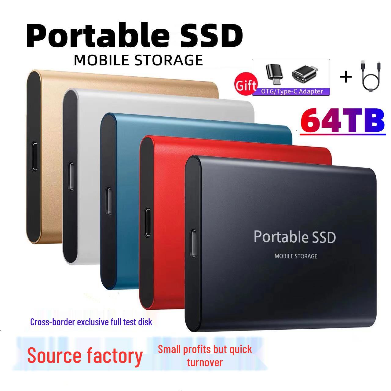 

International Expansion: Mobile Solid-State Drive, 500GB-70TB, Fast Delivery 500G(64g expansion)