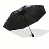 Mystic Moon Phase Floral TapestryUmbrella, Portable 3-Fold Umbrella for Men & Women,Christmas Gift ES235