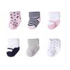 6 Pairs/lot Kids Thicken Cotton Terry Socks Baby Boys  Socks Girls Soft Warm Newborn Indoor Sokken Autumn Winter
