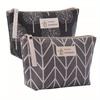 Multi-Functional Women's Makeup Bag Large Capacity Toiletry Organizer with Zipper Closure, Mixed Colors for Travel, Daily Use & Coin Storage