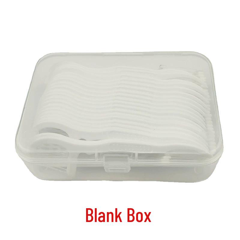 

«50 зубных нитей — пластиковая зубочистка с изогнутой нитью»