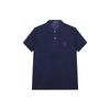 Polo Polo Ricamata con Logo Maglie Donna Blu Navy 211506471-080