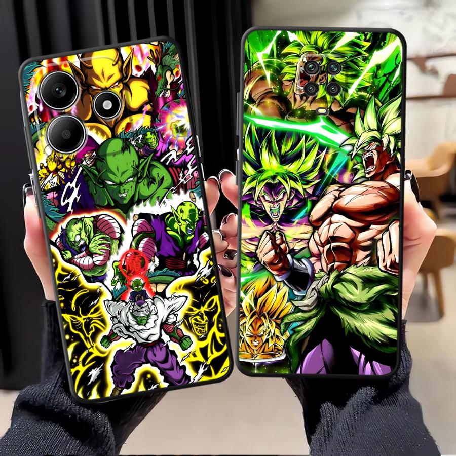 Dragon Ball Broli Piccolo Case for Xiaomi Redmi Note 14 12 11 10 K80 13 Pro Plus A1 14C 12C 13C A4 A5 9 8 7 A3 Phone Cover A2 A1
