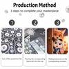 Disney Zootopia Nick & Judy Pearl Painting Handmade Diy Pearl Art Painting Simple Living Room Hanging Painting Decoration