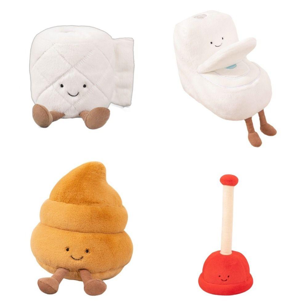 Toilettenreiniger Reiniger Toilette Plüschpuppe Stoffpuppe Lustige Toilettenpuppe Geburtstagsgeschenk