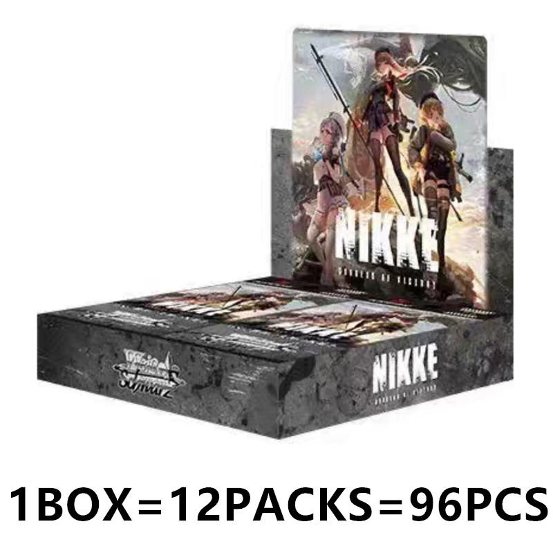NIKKE: La Dea della Vittoria BT01 BT02 BT03 Carta Metallica Rara Anime Gioco Collezione Carta Giocattoli per Bambini Regalo