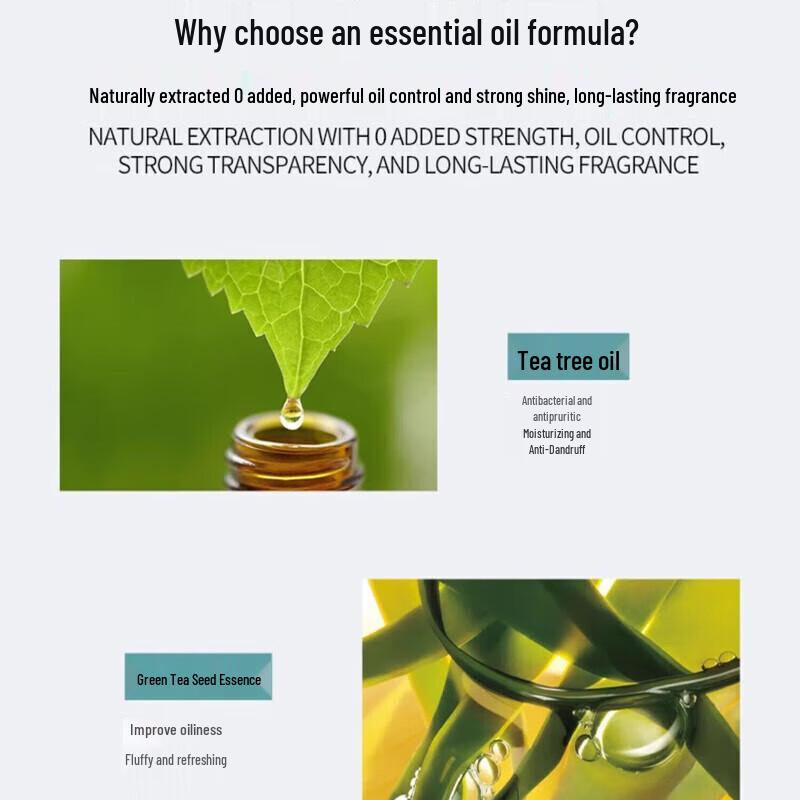 Shu Lei Green Tea Oil Control Shampoo & Body Wash Set