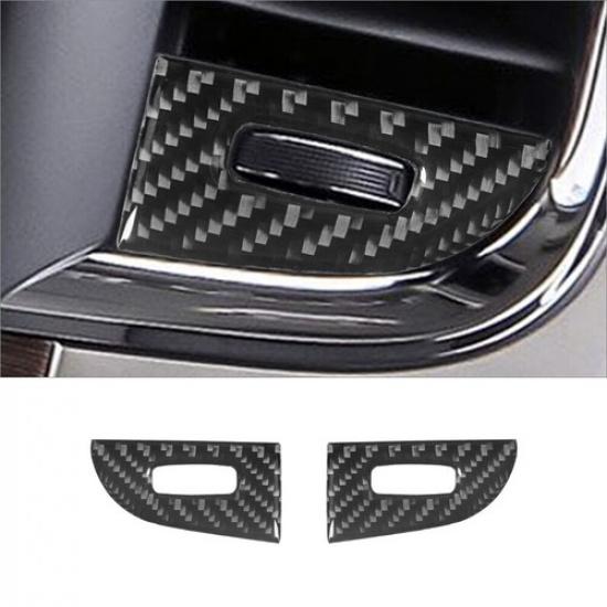 Carbon Fiber Interior Center Air Vent Accent Cover Trim For RAM 1500