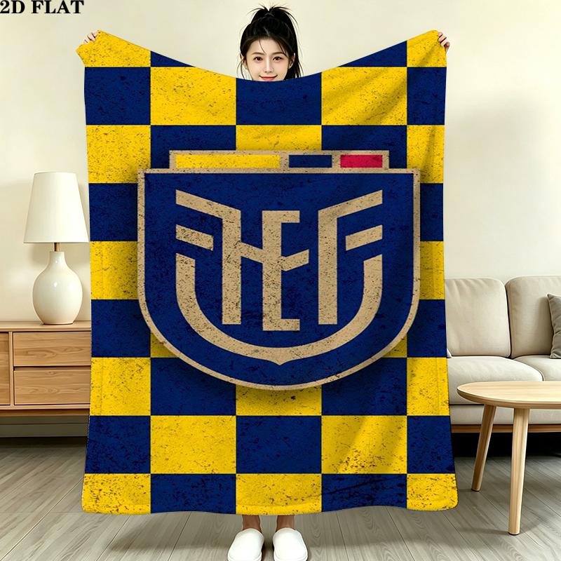 Ecuador Print Flannel Blanket High Quality Warm Comfortable Cover for All Seasons Perfect for Gifts Home Decor