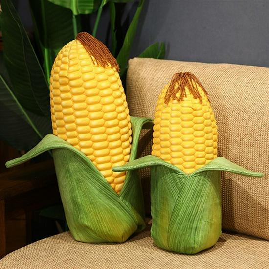 Quirky Grilled Corn Plush Doll - Creative Gift Pillow Toy for Girls