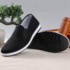 Old Beijing cloth shoes men's new towel work shoes middle old black cloth shoes old eight road one pedal cloth shoes