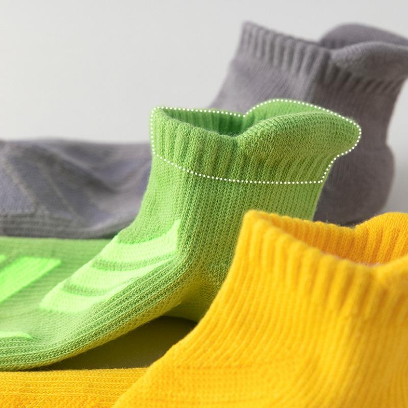 1 Paar Herren Outdoor Knöchelsocken Stoßdämpfend und Rutschfest Sportsocken Schweißabsorbierend und Atmungsaktiv Frotteesohle Socken