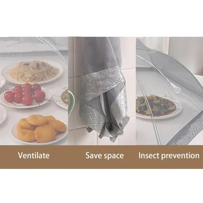 Multifunctional Household Kitchen Lace Vegetable Cover Food Cover Vegetable Cover Folding Dining Table Vegetable Cover Mesh Vegetable Cover