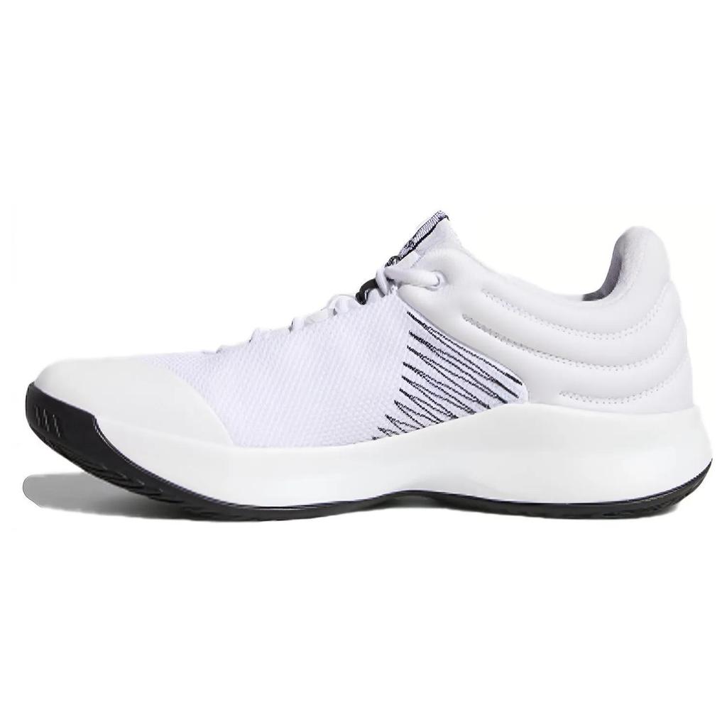 Adidas Pro Spark Low 2018 Synthetic Leather Slip Resistant Cushioning Slip Resistant Cushioning Low top (Unisex) Vintage Basketball Shoes