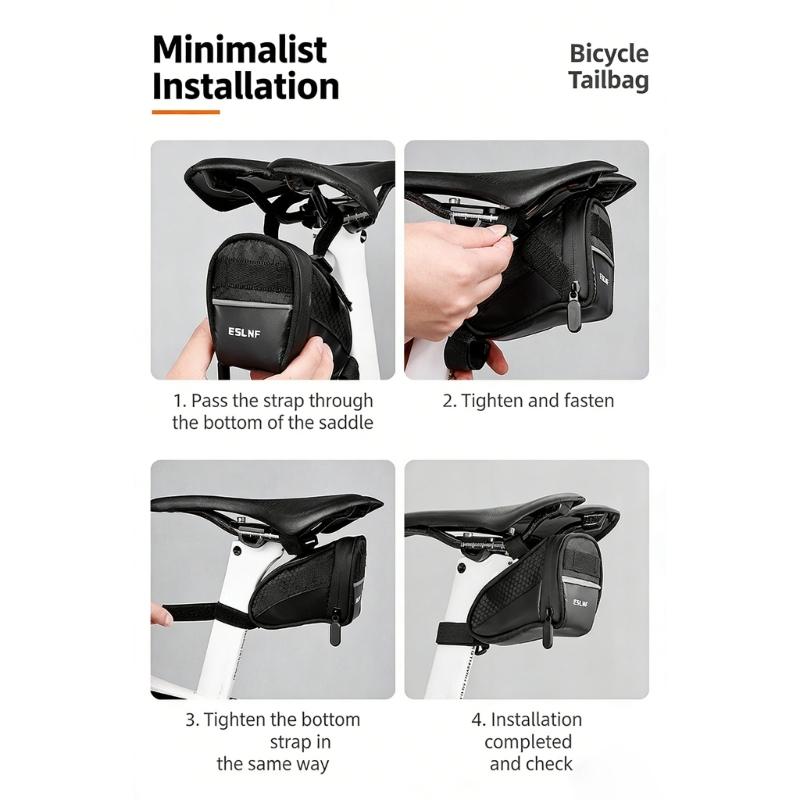 Bicycles Rear Seat Bag Trunk Bag Panniers Under Seat Bag Bikes Rear Rack Bag Seat Bag Tail Bag Bicycles Seat Tube Bag