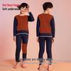 Hongdou Home Jungen Fleecegefütterter Baumwoll-Pullover für Herbst/Winter
