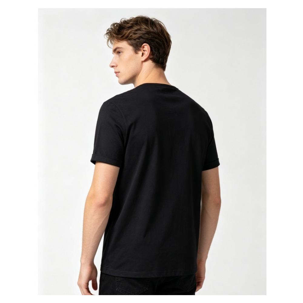 Men's Plus Size Henley Shirt (Up To 8XL) - 95% Cotton Short Sleeve Casual T-Shirt with Button Placket - Big and Tall Summer Top