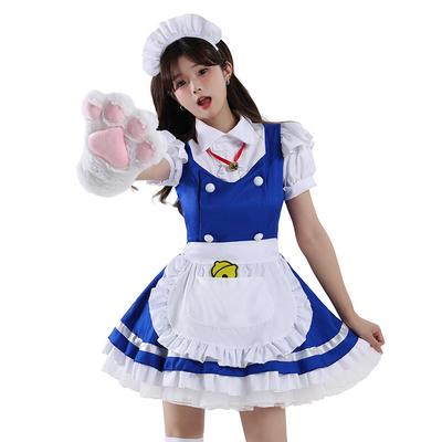 Anime Maid Dress Cute Sweet Princess Soft Girl Dress Dress Set Women's Dress